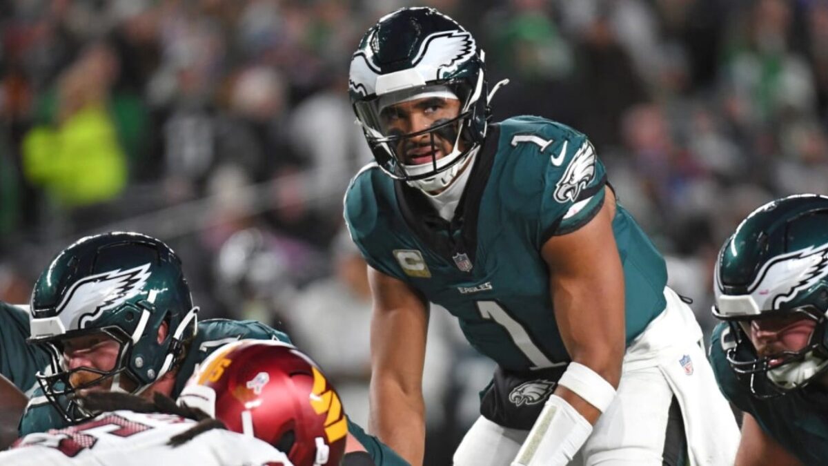 Philadelphia Eagles quarterback Jalen Hurts