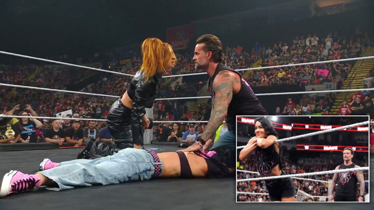 AJ Lee Laid Out by Becky Lynch in Fiery Raw Confrontation Ahead of Wrestlepalooza