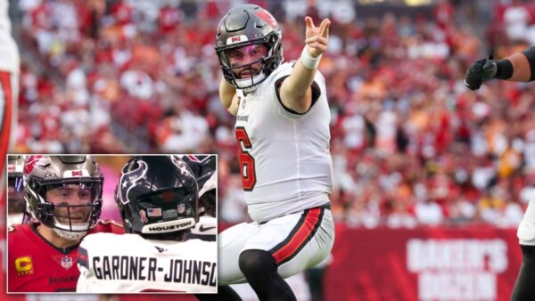 (Video) Baker Mayfield Takes a Subtle Dig at CJ Gardner-Johnson After Bucs’ Comeback Win over Texans