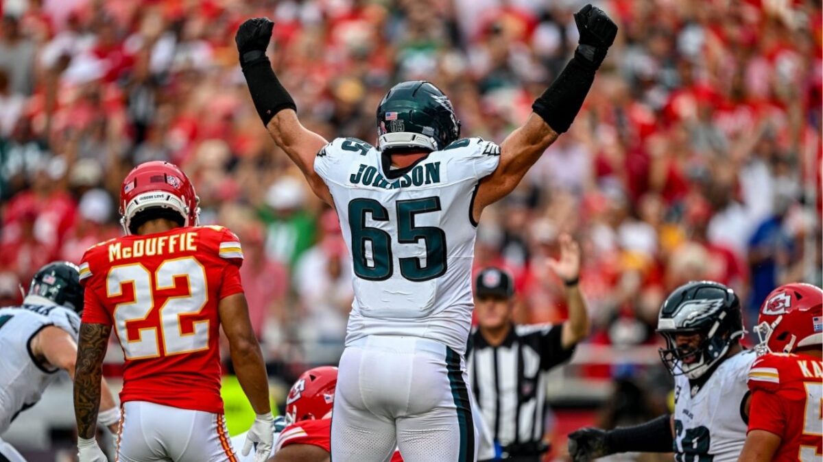 Philadelphia Eagles OL Lane Johnson