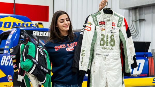Toni Breidinger Retrieves Firesuit That Got Stolen at Watkins Glen