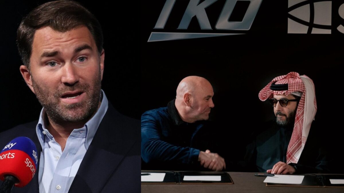 Eddie Hearn talks about Zuffa Boxing