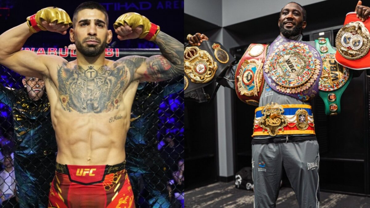 Ilia Topuria and Terence Crawford's beef intensifies 