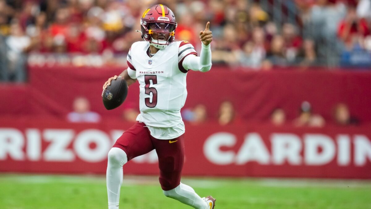 Jayden Daniels will likely miss Raiders' game