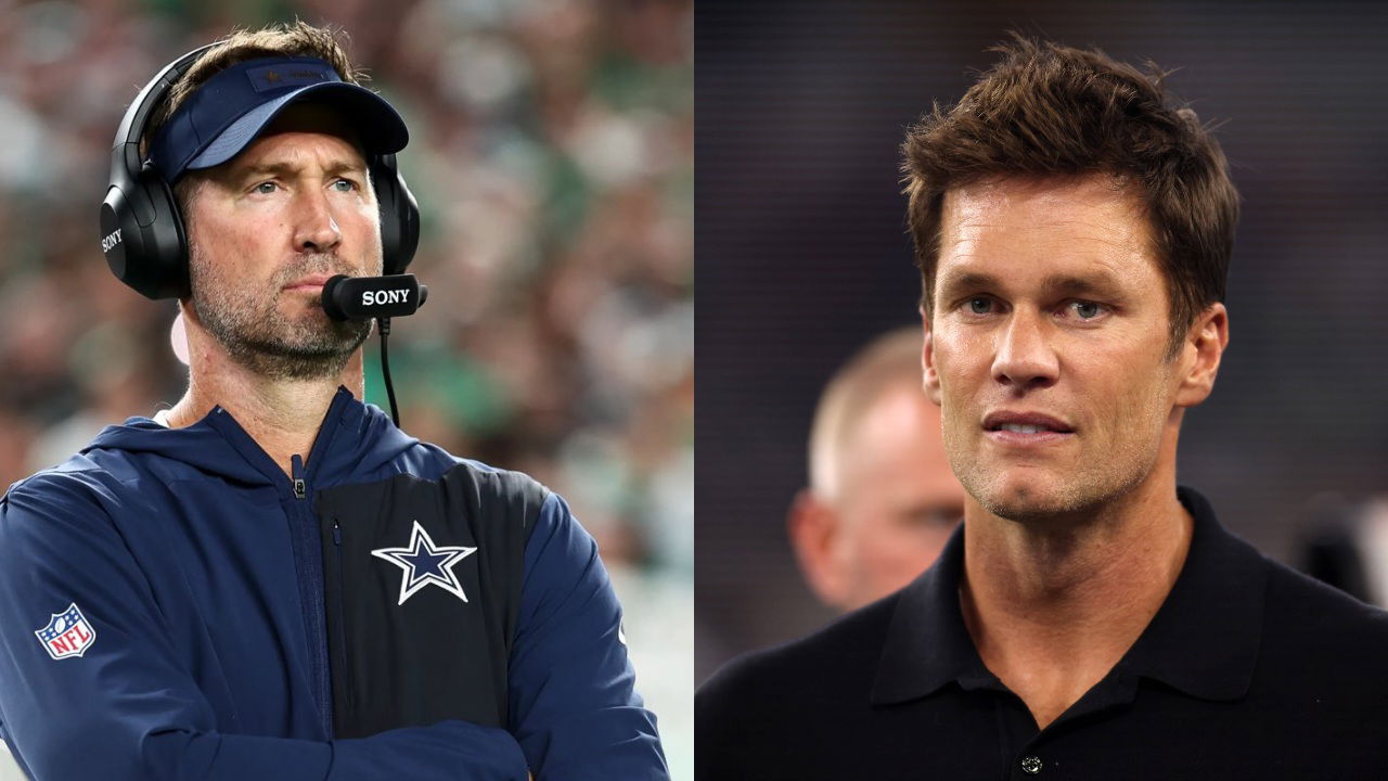 Cowboys’ Brian Schottenheimer Remains Unbothered by Tom Brady’s Alleged Conflict of Interest with Raiders