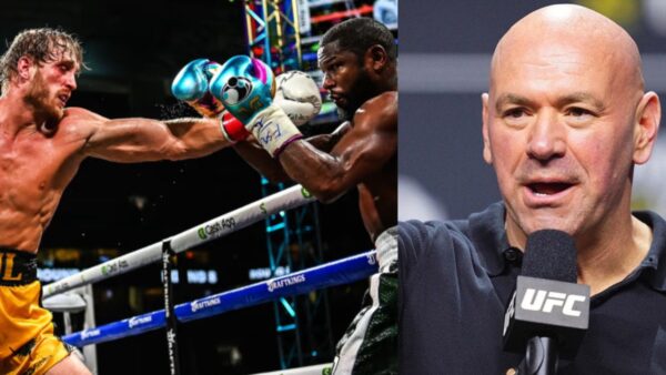 Logan Paul Confronted by Dana White Over Fighting ‘Smaller Guy’ Floyd Mayweather
