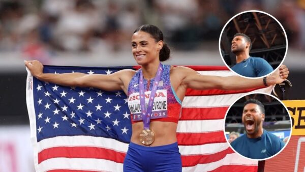 (Video) Sydney McLaughlin-Levrone Makes 400m History, While Husband’s Emotion-Filled Celebration Captures Hearts