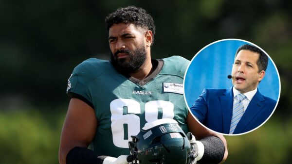 Eagles’ Jordan Mailata Blasts Adam Schefter, Announcers for Criticizing the Tush Push Play: “I Couldn’t Give a F**K!”