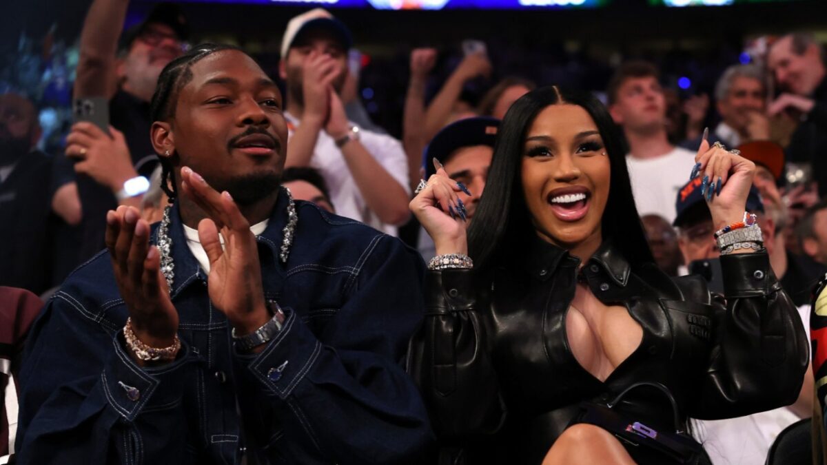 Stefon Diggs and Cardi B hoping they have a boy