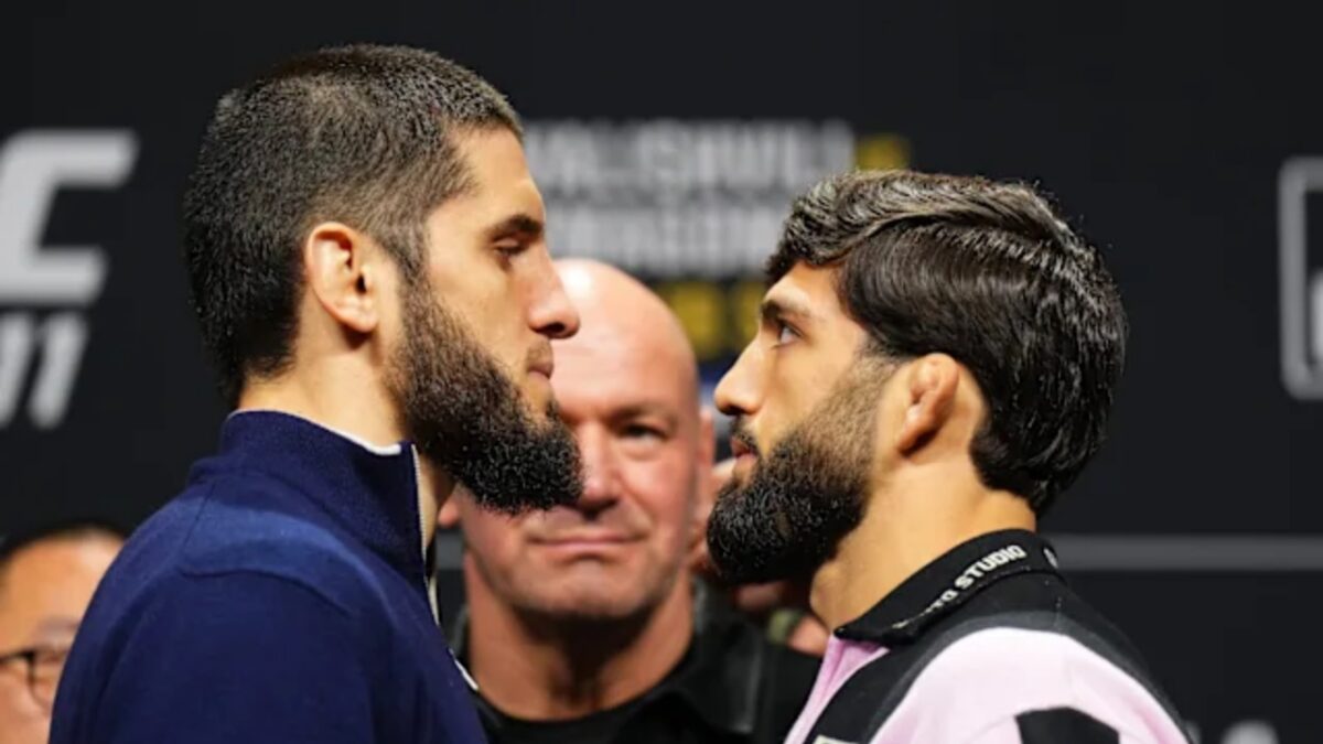 Arman Tsarukyan and Islam Makhachev