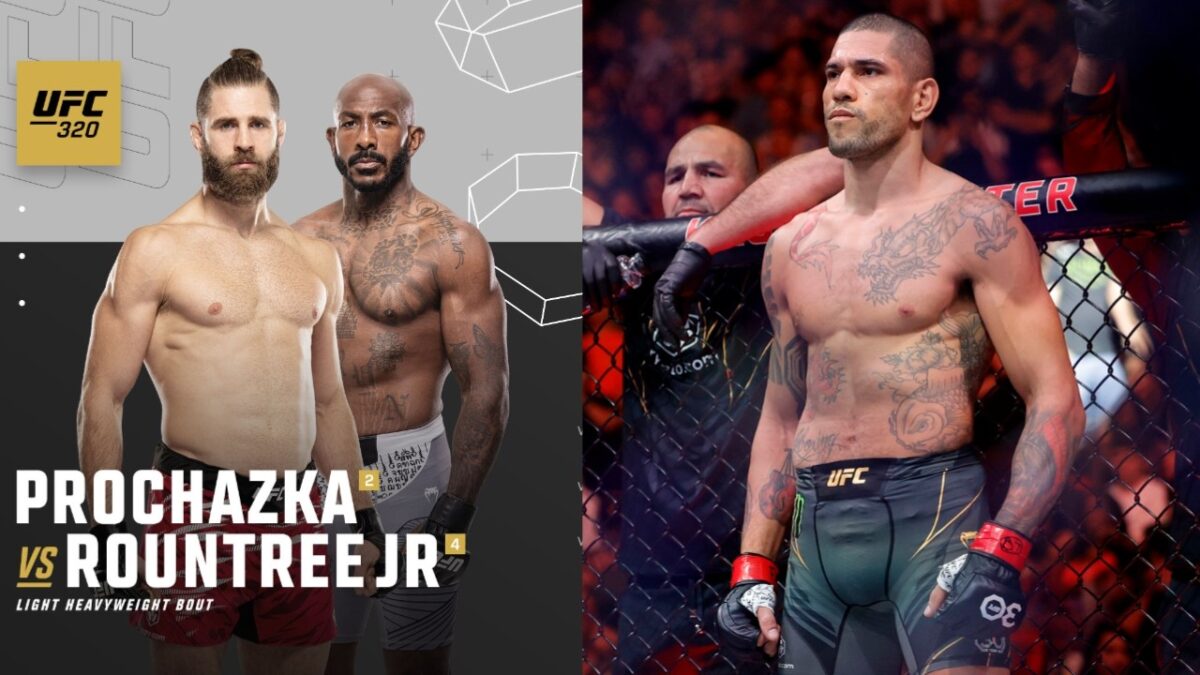 Alex Pereira predicts Jiri Prochazka vs. Khalil Rountree 