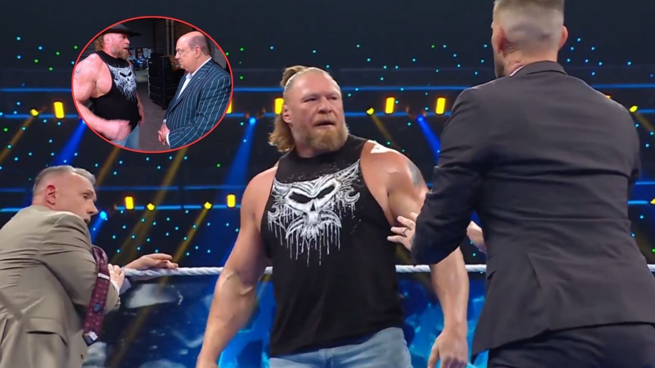 Brock Lesnar Causes Mayhem on SmackDown Before Confronting Paul Heyman to Spark Reunion Rumors