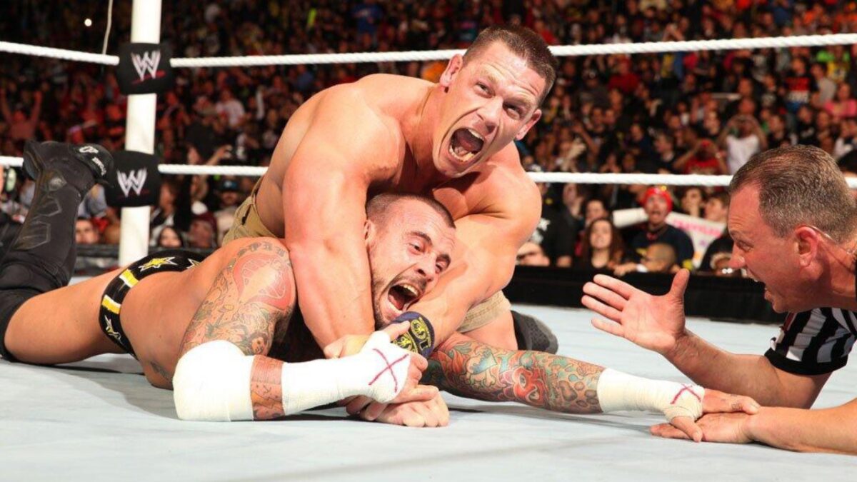 CM Punk and John Cena