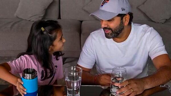 Rohit Sharma daughter game