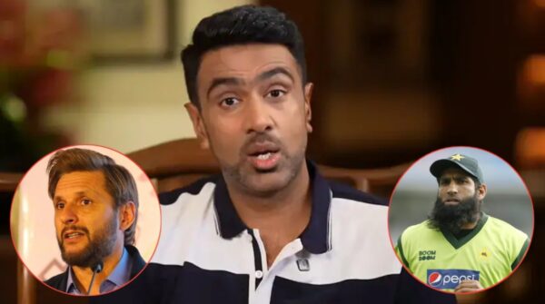 Ravichandran Ashwin replies to comments made by Shahid Afridi and Mohammad Yousuf.