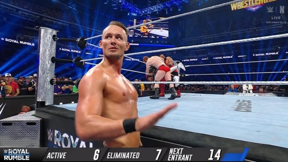 Ludwig Kaiser at the 2025 Royal Rumble