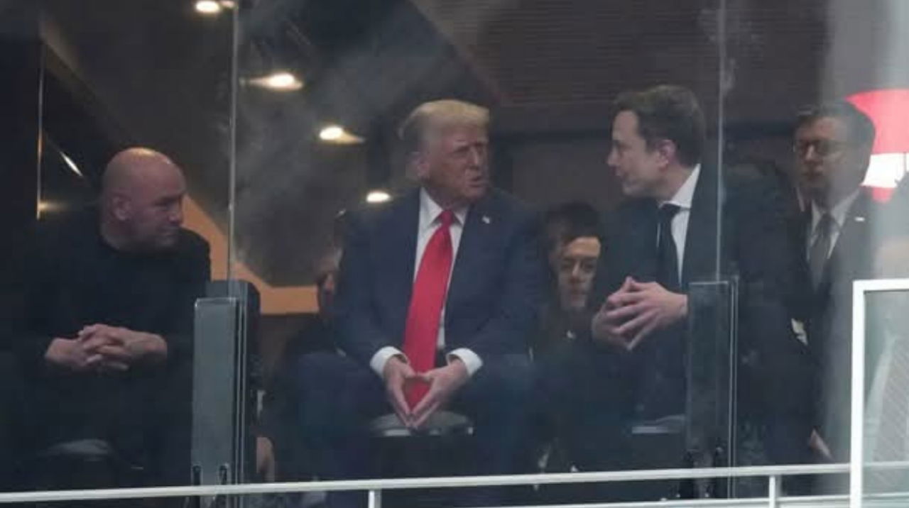 Dana White Spotted as Donald Trump and Elon Musk Meet Publicly After Infamous Beef