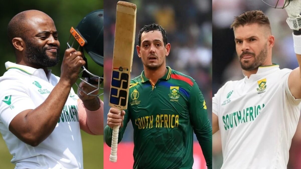 Quinton de Kock Comes out of ODI Retirement, Likely to Play Against Pakistan Next 1 South Africa Quinton de Kock, Aiden Markram, Temba Bavuma