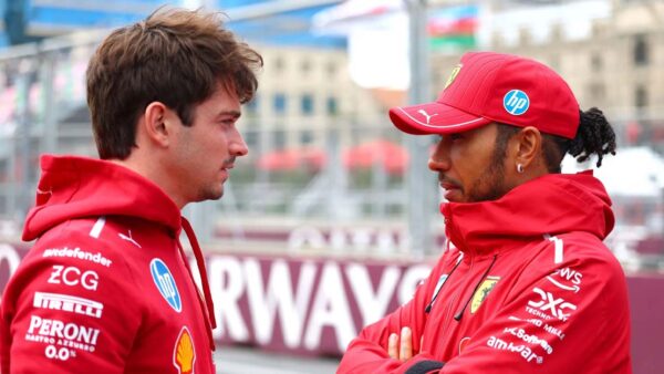 Lewis Hamilton Confesses ‘Zoning out’ Before Letting Charles Leclerc Pass on Azerbaijan GP finish line