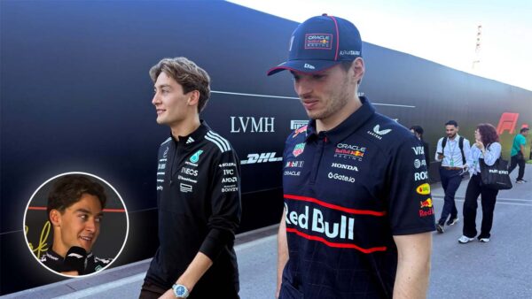 (Video) George Russell Hilariously Labels Red Bull ‘Team Max Verstappen’ After Azerbaijan GP