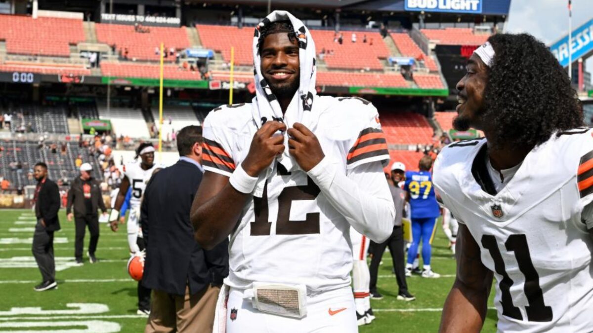 Deion Sanders predicts son Shedeur Sanders will start for Browns this year