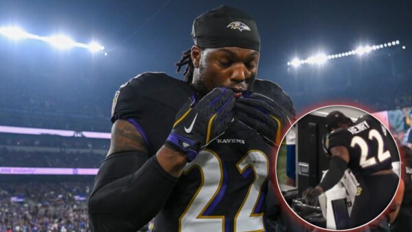 ‘Frustrated’ Derrick Henry Smashes His Helmet After Fumbling Yet Again in Fourth Quarter Against Lions