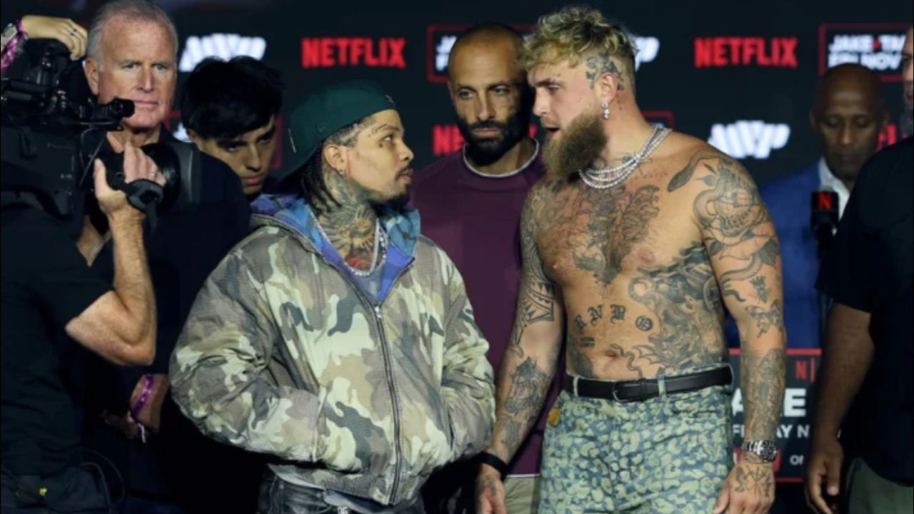 ⁩Press Conference Chaos: Jake Paul vs. Gervonta Davis Heats Up Over Domestic Violence Case