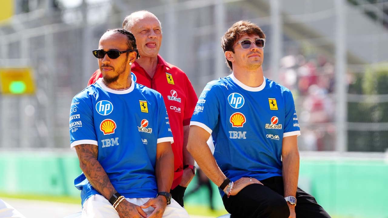 Ferrari Blames Lewis Hamilton’s ‘Misjudgement’ for Charles Leclerc Switch Row at Azerbaijan GP