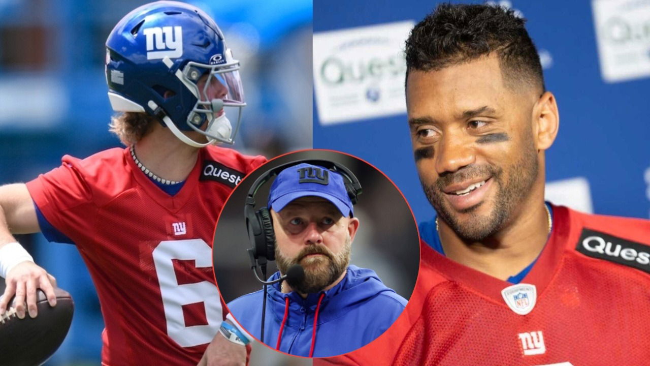 Brian Daboll Has an Extremely Awkward Interaction with Reporters over Giants Potentially Dropping Russell Wilson for Jaxson Dart