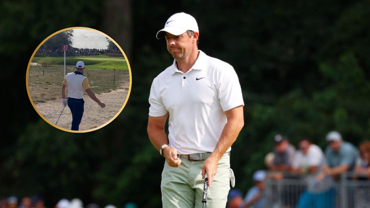 (Video) Fans Troll 5x Major Champion Rory McIlroy With “USA” Chants Following Mishit During Practice Round at Bethpage