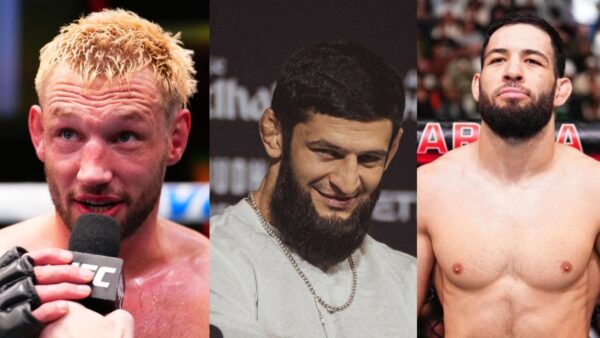 Khamzat Chimaev Boldly Laughs Off Title Shot Debate Among Contenders