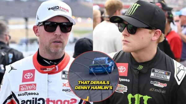 Ty Gibbs Uses Kevin Harvick’s Words to Blast Denny Hamlin After Loudon Crash