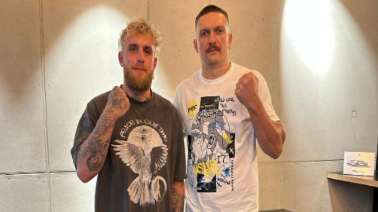 Jake Paul Oleksandr Usyk