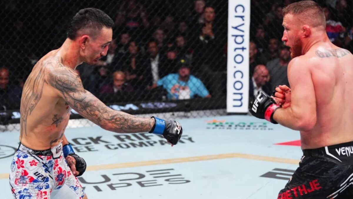 Max Holloway Reveals Why 'Greatest Highlight Reel in UFC History' Felt Bitter-Sweet 1 Max Holloway vs Justin Gaethje at UFC 300