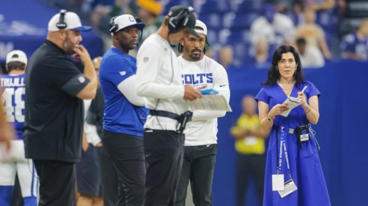 Shane Steichen’s Colts Echo Indiana’s Legacy of Grit and Team-First Success 4 Colts CEO Carlie Irsay-Gordon on the sidelines