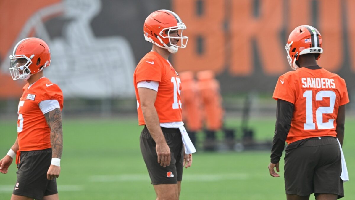 Shedeur Sanders believes he is ready to start for Browns right away