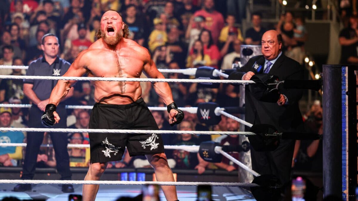 Brock Lesnar's Move to WWE Alumni Section Seemingly Confirms His Retirement 1 Brock Lesnar and Paul Heyman at Wrestlepalooza