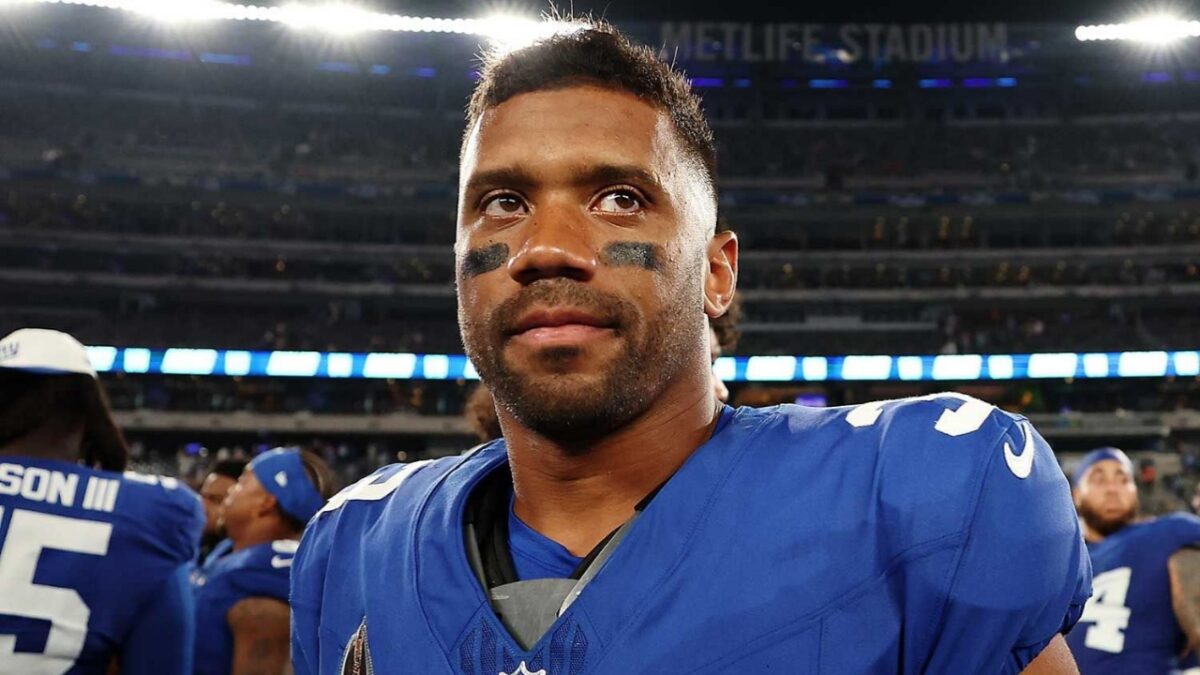 Russell Wilson will now be glued to the sideline