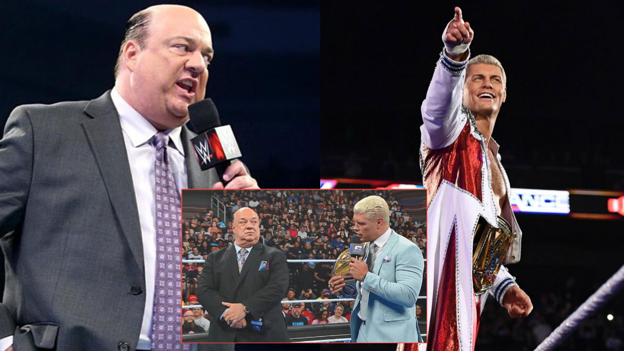 Cody Rhodes Confronts Paul Heyman Over Brock Lesnar Before Chaos Erupts on SmackDown