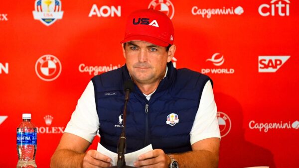 Keegan Bradley Claiming to Sticking to His Plans Following Rough Day 1 Showing at 2025 Ryder Cup Has Fans Losing It: “Sounds like He Already Lost”