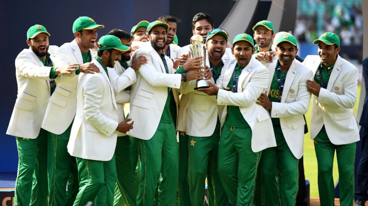 Pakistan beat India in the final of the 2017 Champions Trophy.