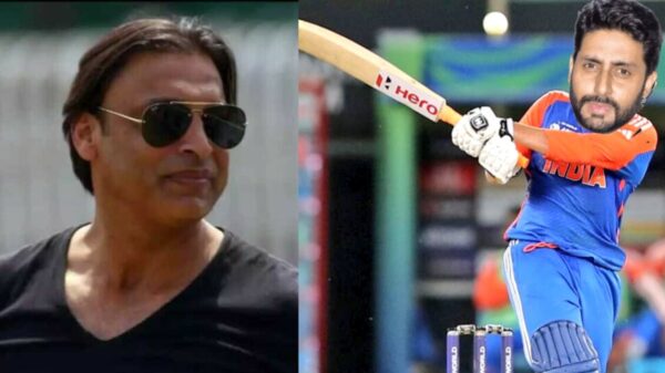 Shoaib Akhtar makes hilarious mistake while analyzing India vs Pakistan final.