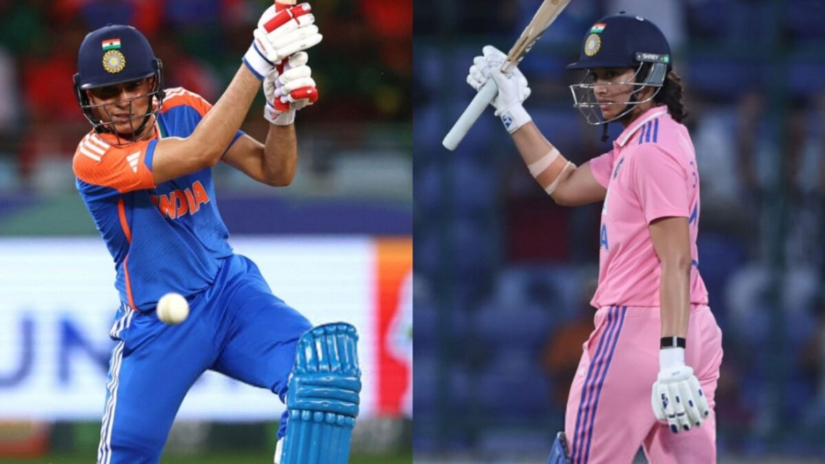 Shubman Gill praises Indian women's team star batter Smriti Mandhana ahead of the World Cup.