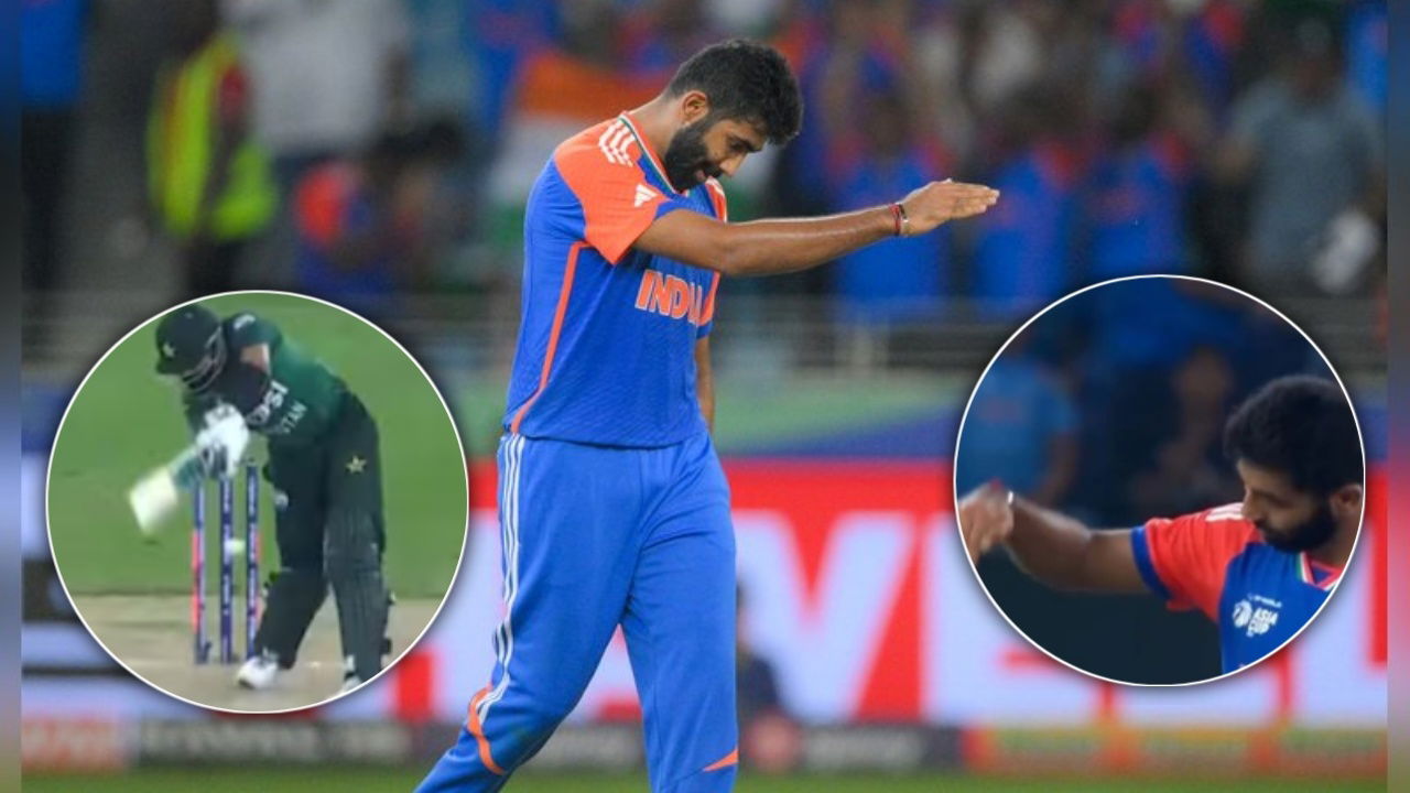 (Video) ‘Savage’ Jasprit Bumrah Gives it Back With ‘Plane Down’ Celebration After Knocking Haris Rauf Out in Asia Cup 