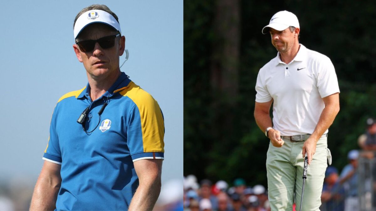 Luke Donald and Rory McIlroy