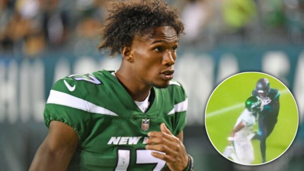 Jets Robbed? Garrett Wilson Falls Prey to One of the Softest Pass Interference Calls Ever Against the Dolphins