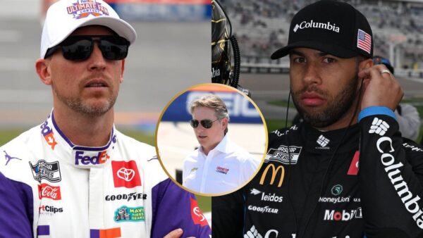 Jeff Gordon Asserts Using Bubba Wallace up at Kansas Might “Haunt” Denny Hamlin