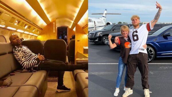 $500 Million Man Floyd Mayweather Ridiculed Over Private Jet as Jake Paul Shows Off Prized Possession