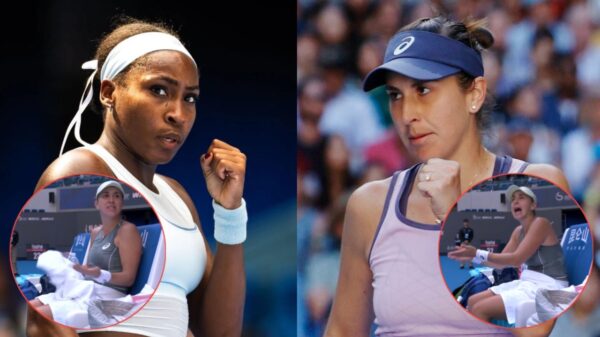 (In Pictures) Belinda Bencic and Coco Gauff Engage in a Huge Spat During Their China Open Clash