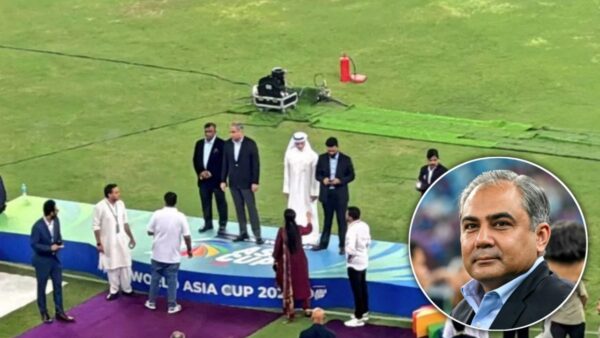 Mohsin Naqvi Reportedly Still Not Ready to Hand Over Asia Cup Trophy to India, Admits He Looked Like ‘Cartoon’ on Presentation Podium